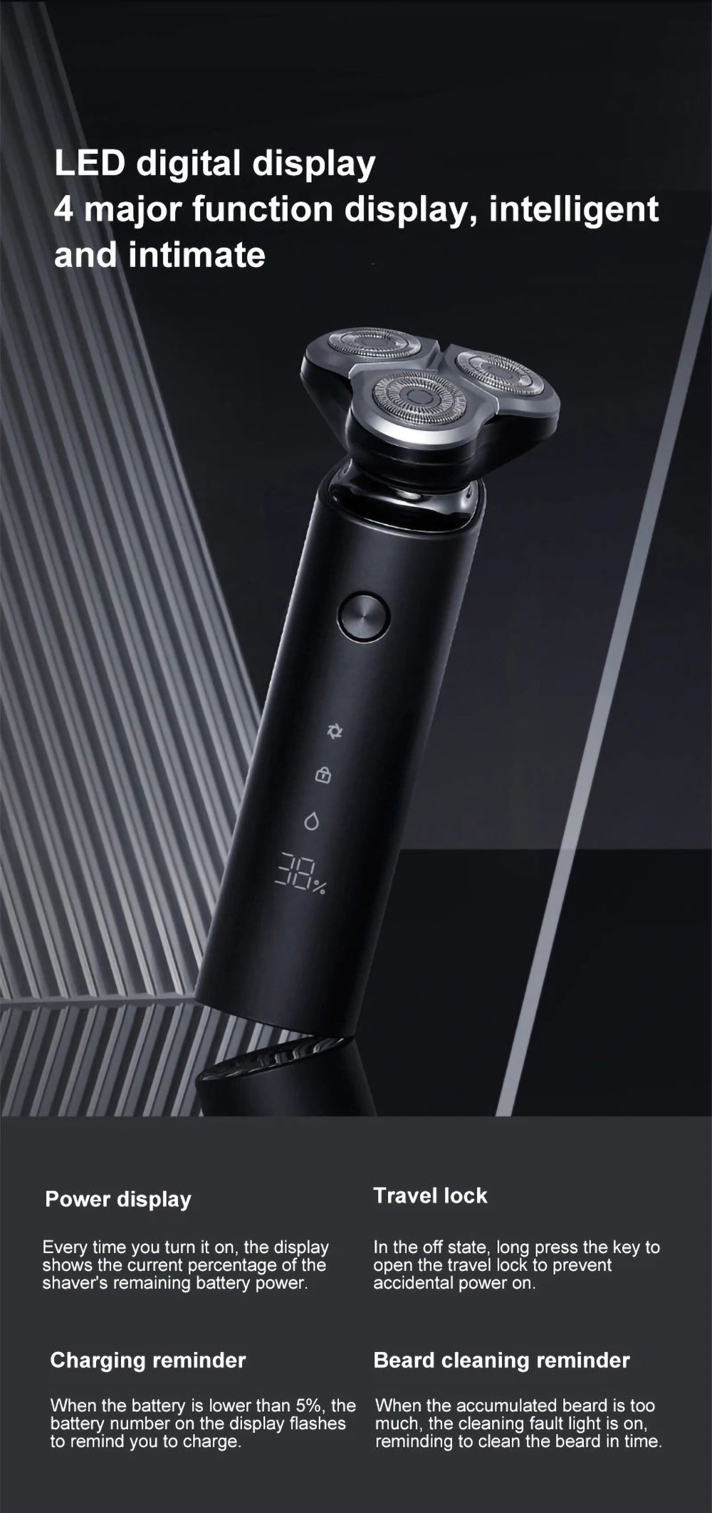 Xiaomi Mijia S500C Electric Shaver