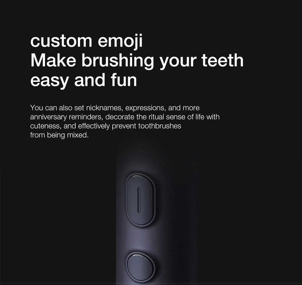 Xiaomi Mijia T700 Sonic Electric Toothbrush LED Smart Screen IPX7 Waterproof Smart APP Interconnection Toothbrush