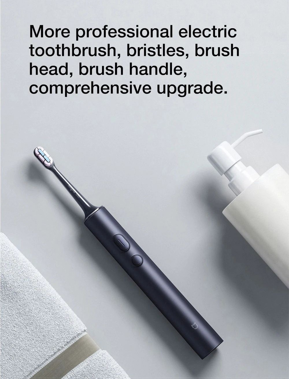 Xiaomi Mijia T700 Sonic Electric Toothbrush LED Smart Screen IPX7 Waterproof Smart APP Interconnection Toothbrush