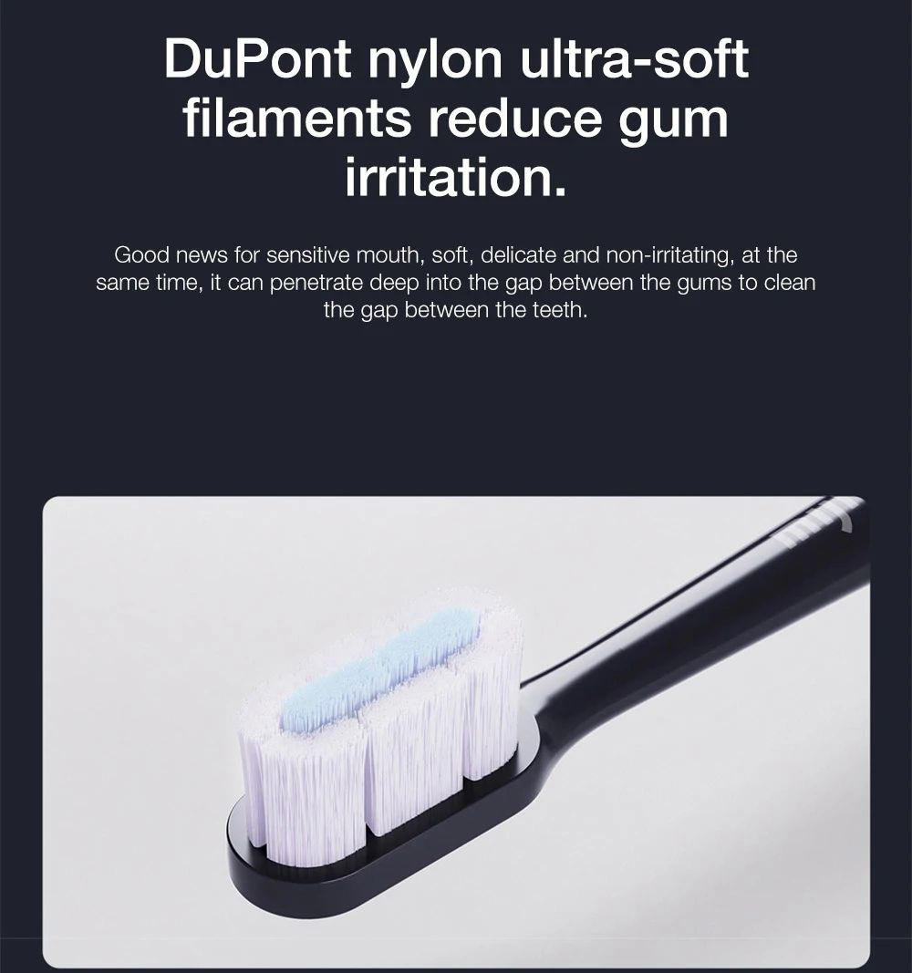 Xiaomi Mijia T700 Sonic Electric Toothbrush LED Smart Screen IPX7 Waterproof Smart APP Interconnection Toothbrush