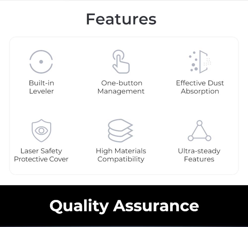 Creality CV-30 5W Portable Laser Engraving Machine Engraving Area 400x400mm