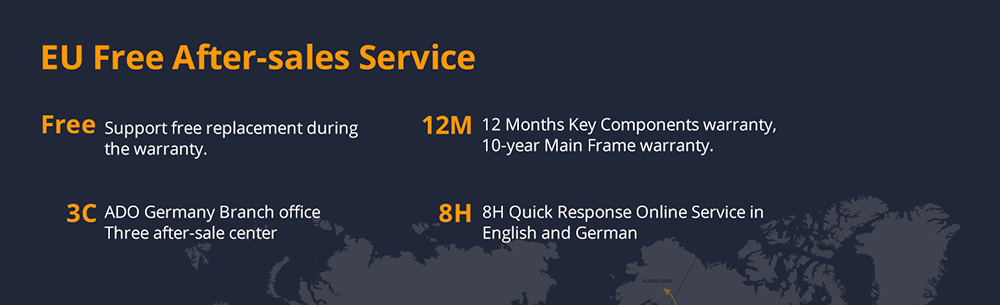 ADO D30C 36V 10.4Ah 250W 27.5in Electric Power Assist Bicycle 25km/h Max Speed 90km Mileage 9 Speed City Electric Bike Grey