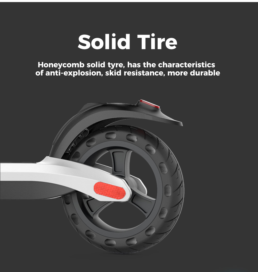 JOYOR A3 Folding Electric Scooter 8 Inch Tires 350W M36V 7.8Ah 25km/h Top Speed 25KM Max Mileage City E-Scooter - Black