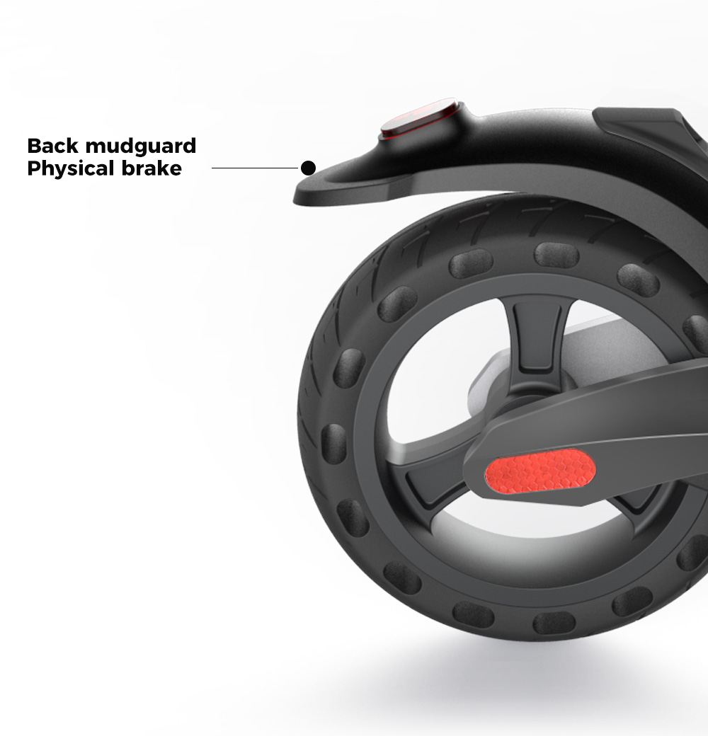 JOYOR A3 Folding Electric Scooter 8 Inch Tires 350W M36V 7.8Ah 25km/h Top Speed 25KM Max Mileage City E-Scooter - Black