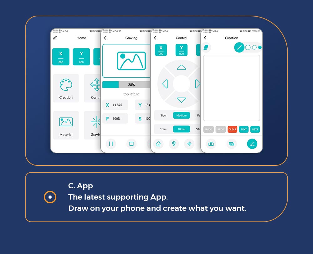 Two Trees TS3 10W Laser Engraver Cutter LD+FAC+C with Fume Filtration for Cylindrical Objects Cans 200x300mm Cut 8mm Plywood