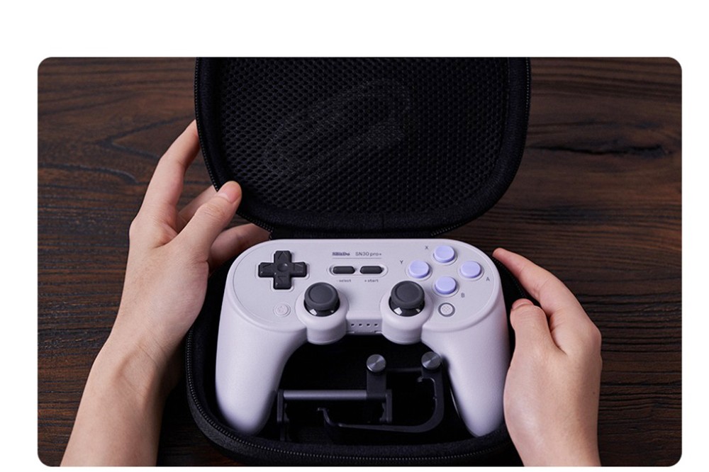 8BitDo Classic Controller Travel Case for Sn30 Pro+ & Pro 2 Controllers, Switch Pro, PS5, PS4, Xbox One Controller