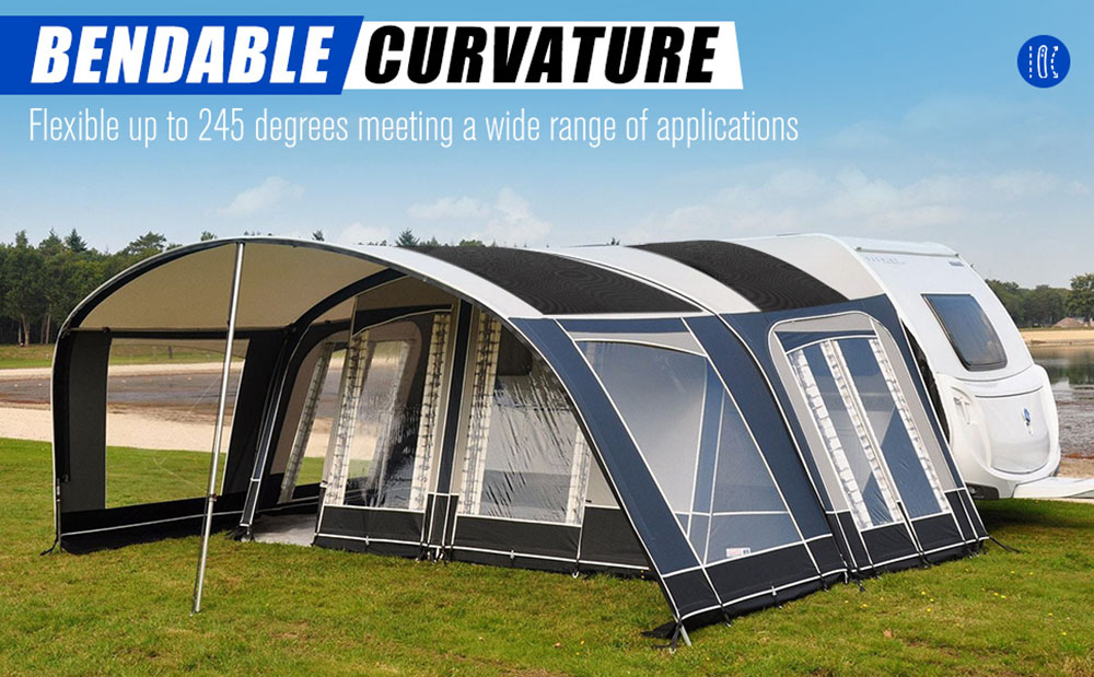 ATEM POWER 100W Monocrystalline Solar Panel Flexible 245 Degree Bendable for RV Tent Roof Boat Cabin Marine Camping