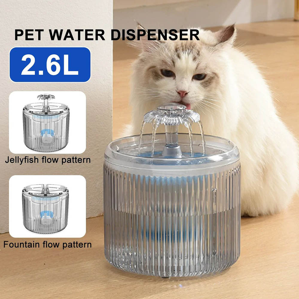 Automatic Loop BPA-free Pet Water Fountain Large Capacity Silent Non-toxic Odorless Pet Water Fountain