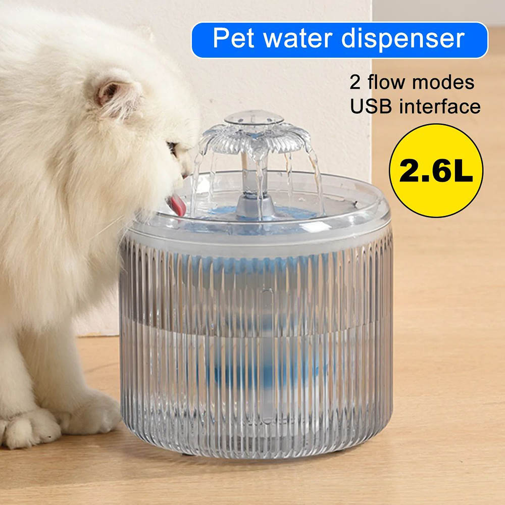 Automatic Loop BPA-free Pet Water Fountain Large Capacity Silent Non-toxic Odorless Pet Water Fountain