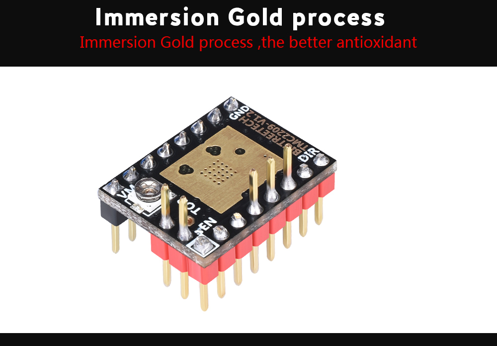 4PCS BIGTREETECH TMC2209 V1.2 UART Stepper Motor Driver 22 4PCS BIGTREETECH TMC2209 V1.2 UART Stepper Motor Driver