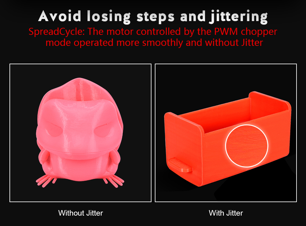 4PCS BIGTREETECH TMC2209 V1.2 UART Stepper Motor Driver 20 4PCS BIGTREETECH TMC2209 V1.2 UART Stepper Motor Driver