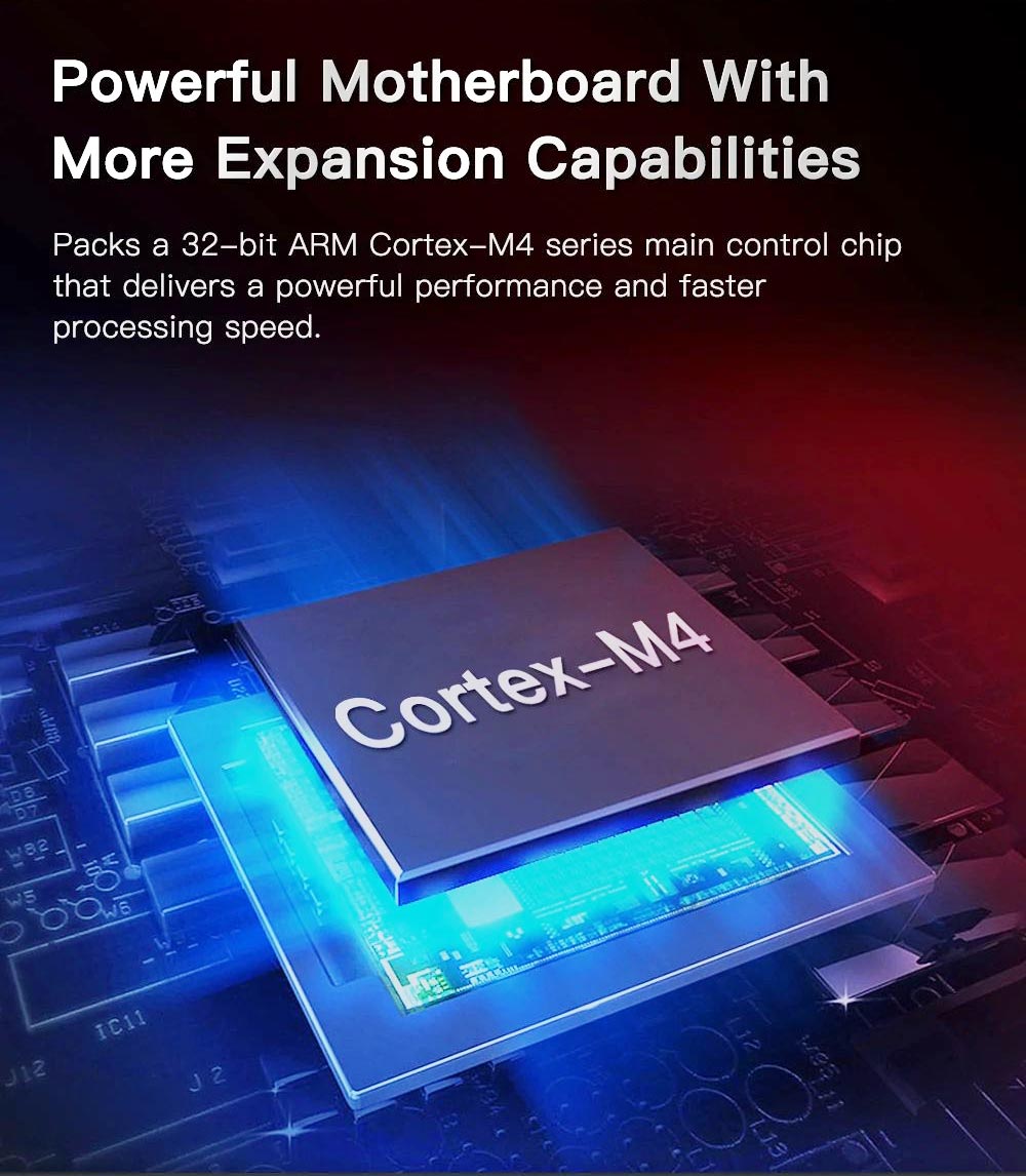 BIQU B1 SE Plus 3D Printer 32Bit Control Board with TMC Drive Automatic Leveling Printing Size 310x310x340mm