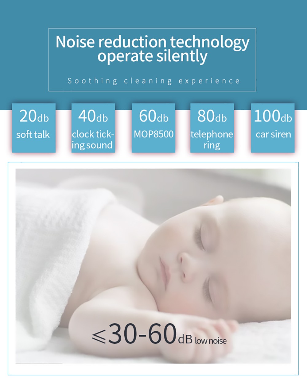 Bobot MOP 8600S Cordless Electric Mop 250r/min LED Lights with spraying water for Hardwood Floors Tiles Marble Glass