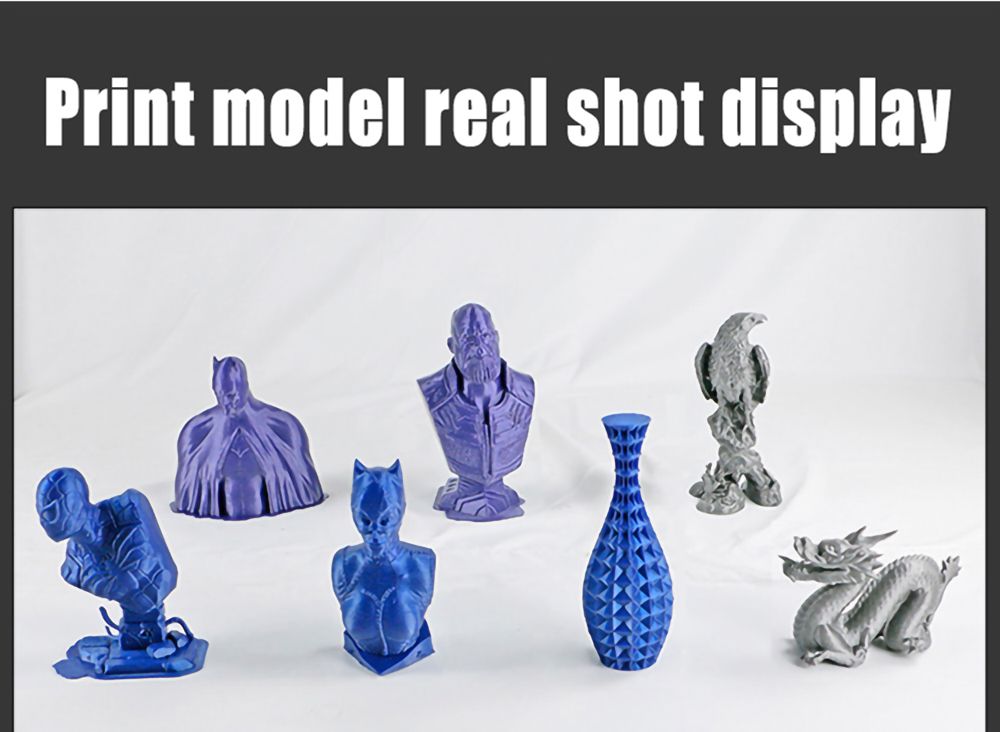 CREASEE CS50S Pro 3D Printer High Precision Printing Large Resume Off Build Plate, Printing Size 500x500x600mm