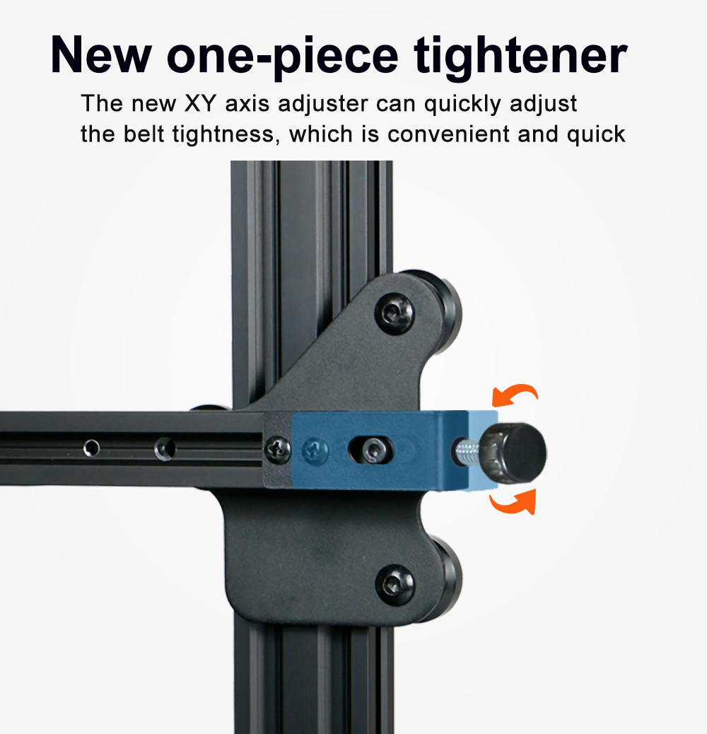 CREASEE SKYWALKER 3D Printer Dual-Track High-Precision Large Commercial Education DIY Glass Printing Size 300x300x400mm