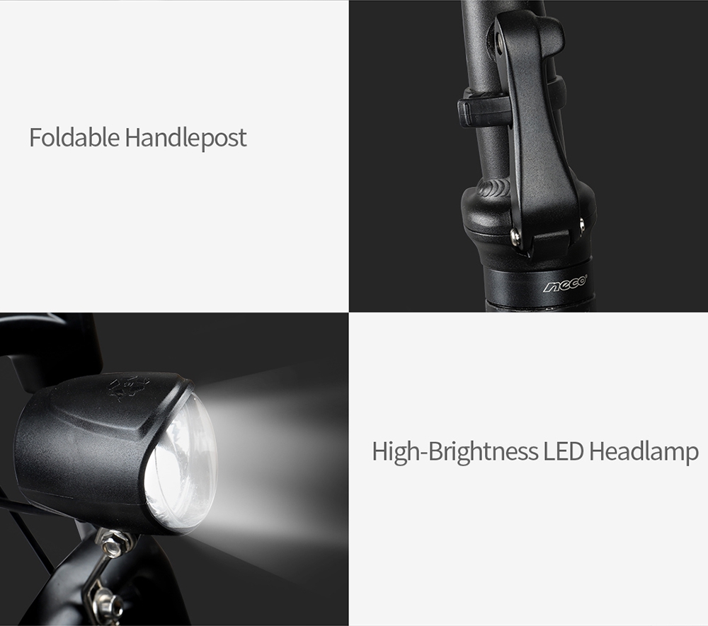 FIIDO M1 Pro 12.8Ah 48V 500W 20 Inches Folding Moped Bicycle 40km/h Top Speed 130KM Mileage Range Electric Bike