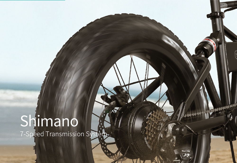 FIIDO M1 Pro 12.8Ah 48V 500W 20 Inches Folding Moped Bicycle 40km/h Top Speed 130KM Mileage Range Electric Bike