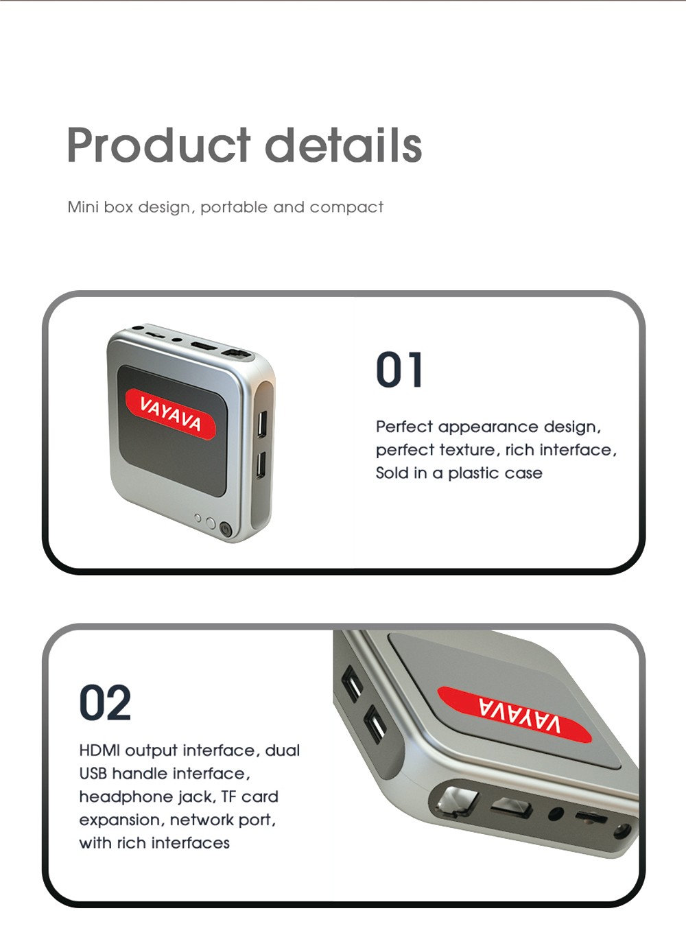 Gamebox G7 32GB Retro Game Console Android TV Box with 6000+ Classic Games 50+ Emulator Console for PS with 2 Gamepads