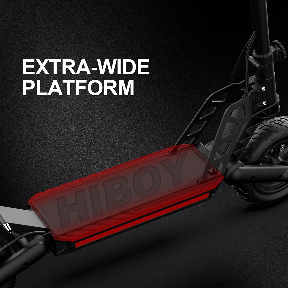HiBoy Titan Electric Scooter 10'' Tires 800W Motor 48V 12.5Ah Battery 45km/h Max Speed 40-45km Range 120kg Max Load