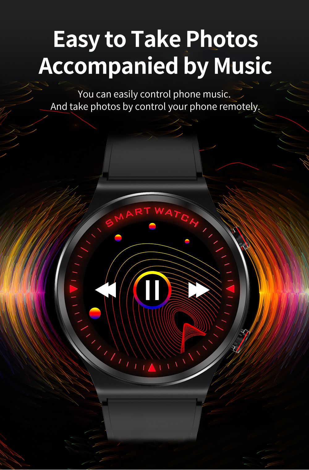 KUMI GT5 Smartwatch 1.28'' IPS HD Screen with BT Call Multiple Sports Heart Rate Monitor SpO2 Measurement - Sliver