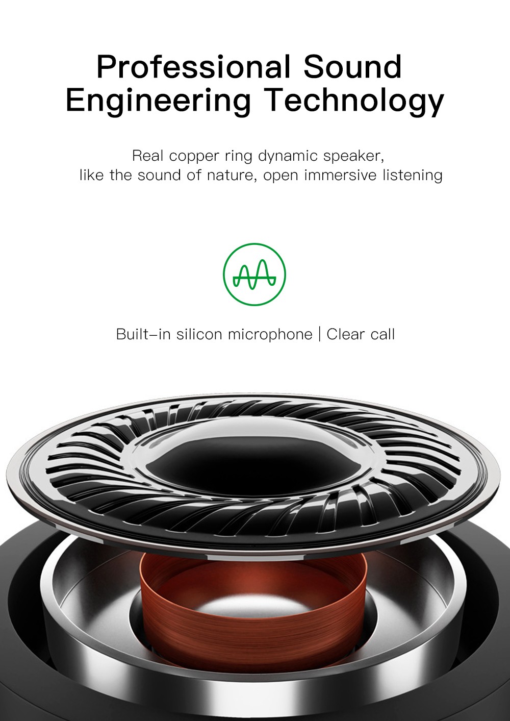 KUMI X2 Pro TWS Bluetooth 5.1 Gaming Earphone with One Touch Key True Wireless Earbuds - White