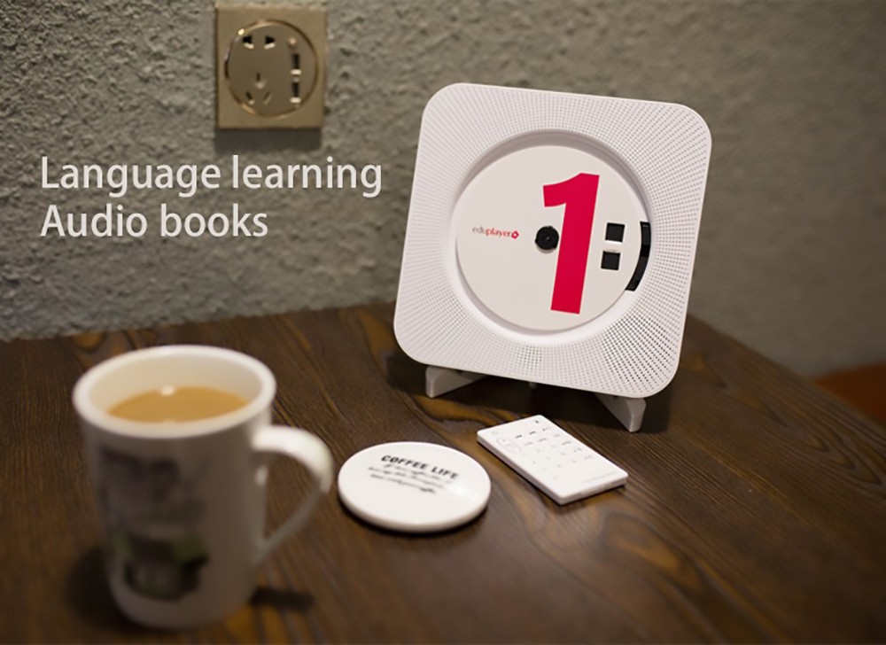 Kecag KC-808 Wall Mountable CD Player With Bluetooth With Remote Control FM Radio MP3 Headphone Jack USB - White 24 Kecag KC-808 Wall Mountable CD Player with Bluetooth with Remote Control FM Radio MP3 Headphone Jack USB - White