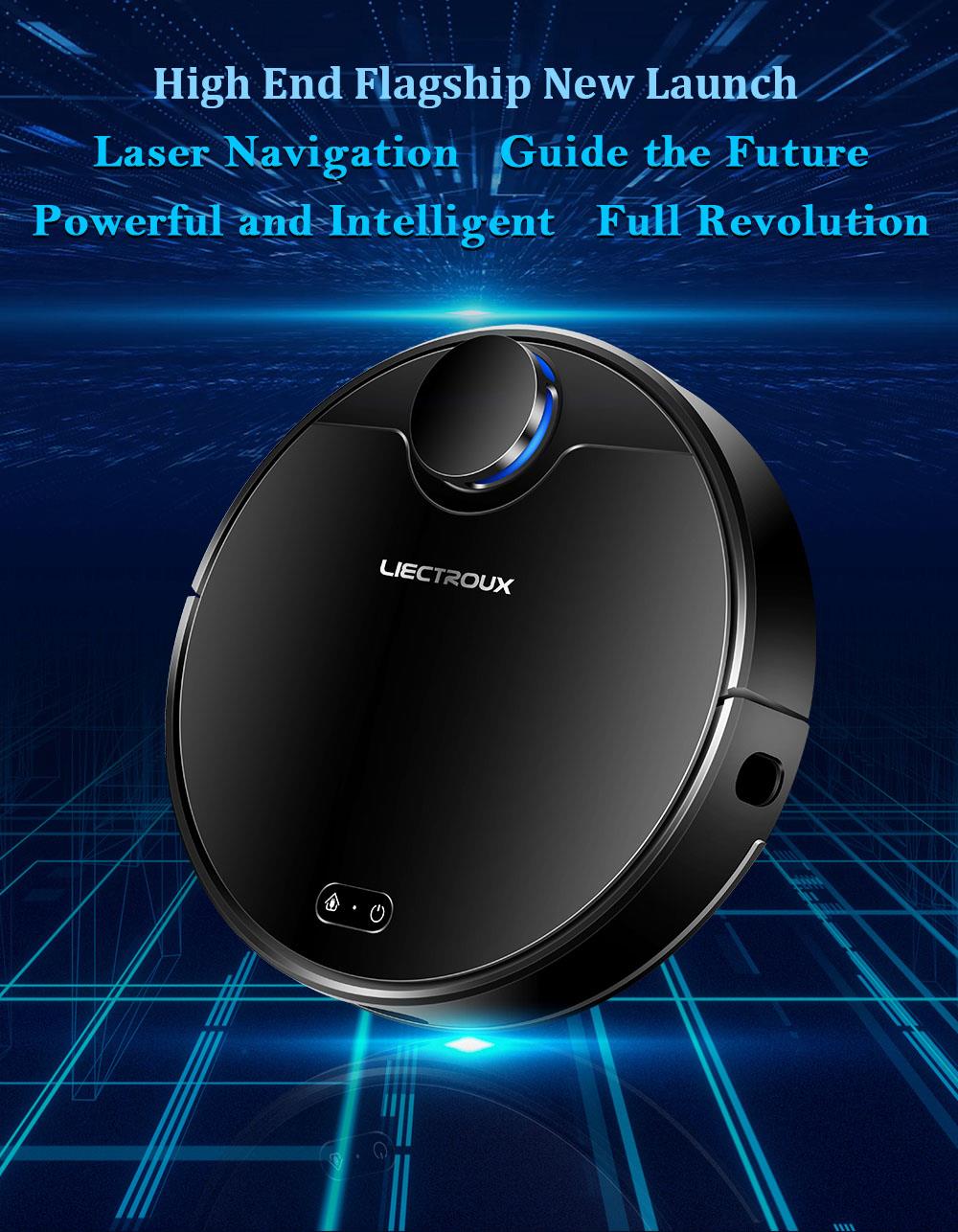 Liectroux ZK901 6500Pa Lidar Robot Vacuum Cleaner