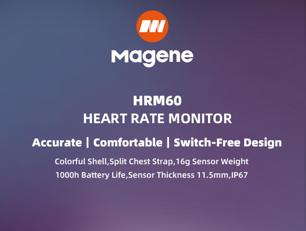 Magene HRM60 Heart Rate Monitor