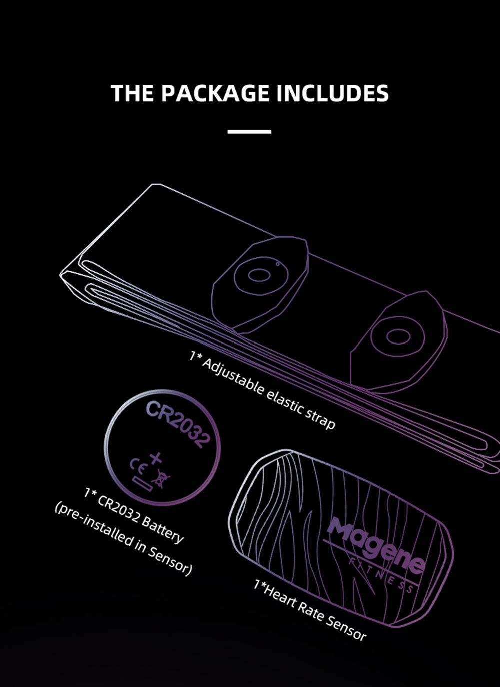 Magene HRM60 Heart Rate Monitor