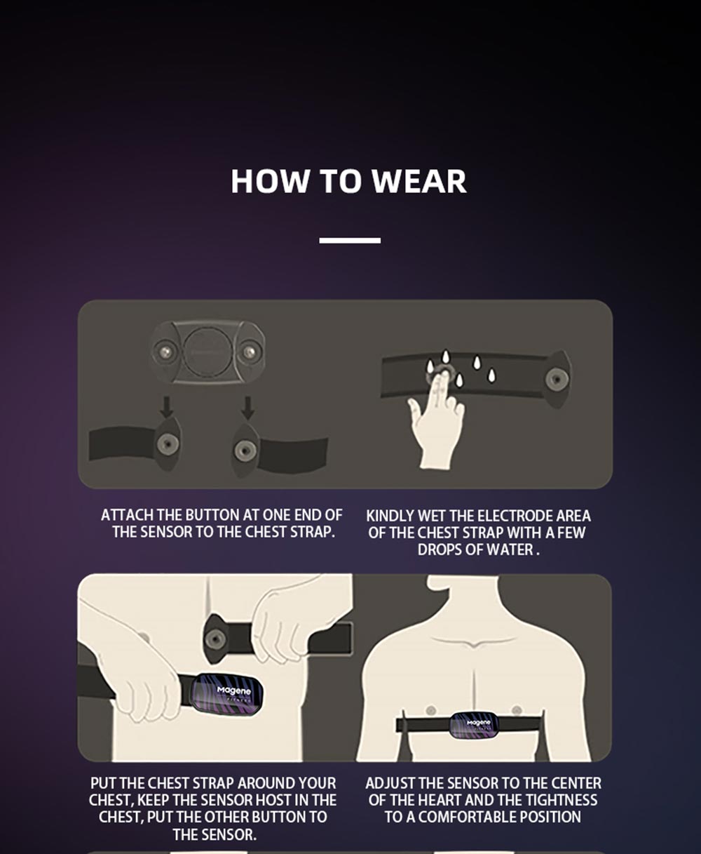 Magene HRM60 Heart Rate Monitor