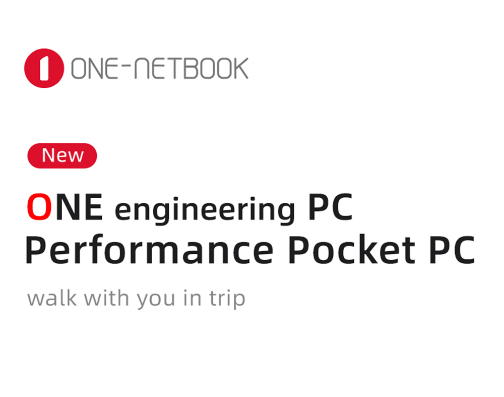 One Netbook A1 Pro 7 Inches Mini Laptop for Engineers Intel Core i7-1160G7 16GB RAM 512G SSD 2048 Pressure Level