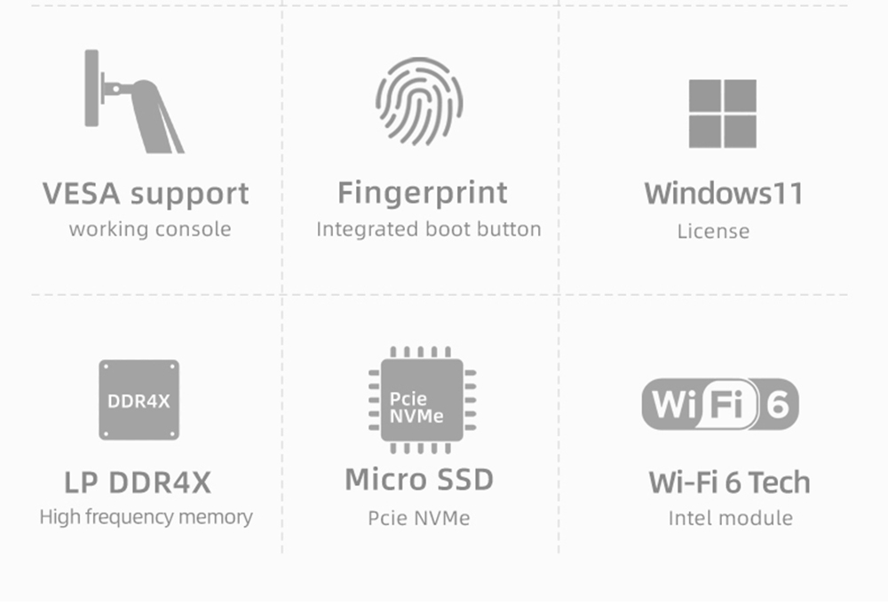 One Netbook A1 Pro 7 Inches Mini Laptop for Engineers Intel Core i7-1160G7 16GB RAM 512G SSD 2048 Pressure Level