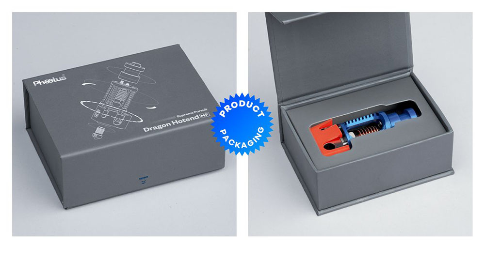 Phaetus Dragon Hotend HF V2.0 Super Precision 3D Printer Extrusion Head for V6 Hotend DDE DDB Direct Drive Bowden - Blue