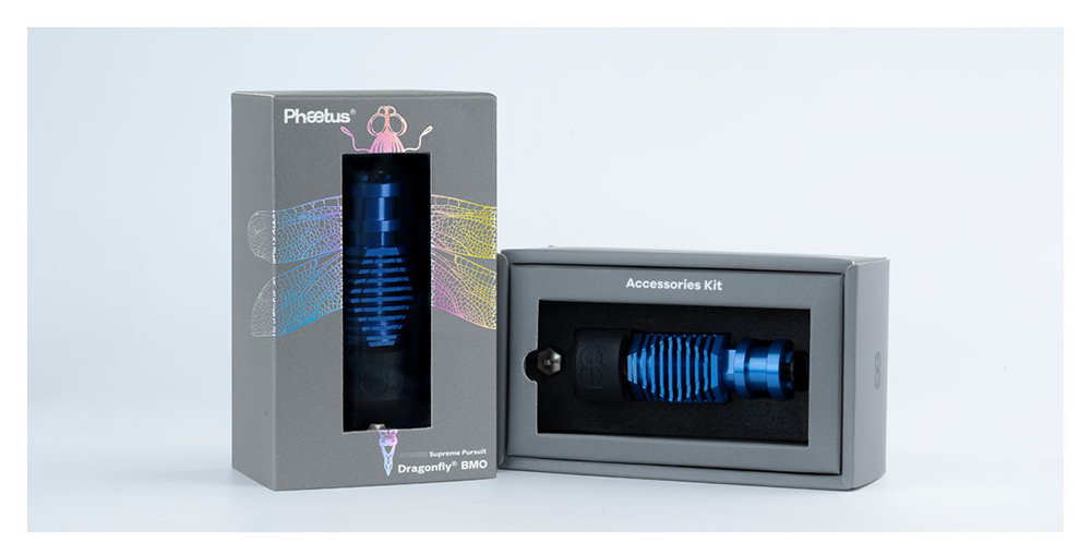 Phaetus Dragonfly HOTEND BMO ST Bimetal HEATBREAK for Bowden DDB Extruder Direct Drive - Black