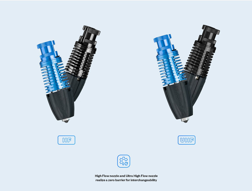 Phaetus Rapido Hotend HF Printing Flow up to 75mm³/s for DDB Extruder Ender3 V2 CR10 V3 115W