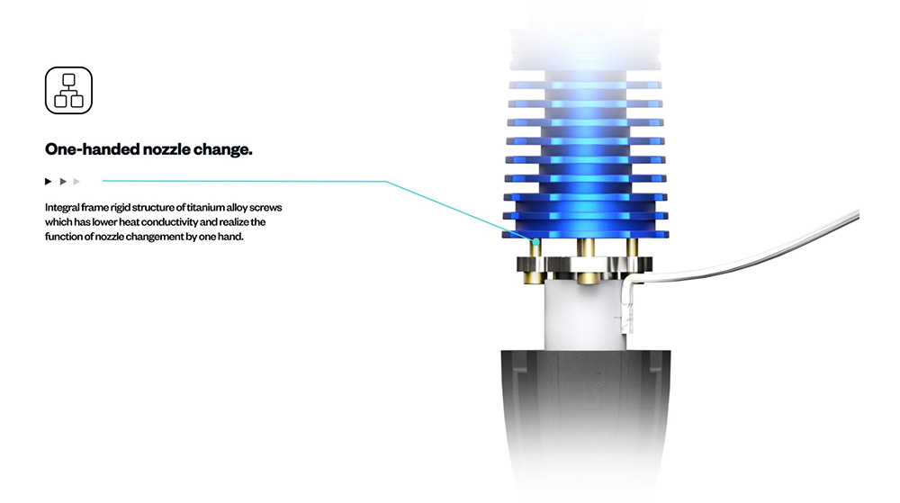 Phaetus Rapido Hotend HF Printing Flow up to 75mm³/s for DDB Extruder Ender3 V2 CR10 V3 115W