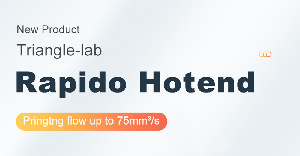 Phaetus Rapido Hotend UHF Printing Flow up to 75mm³/s for DDB Extruder Ender3 V2 CR10 V3 115W