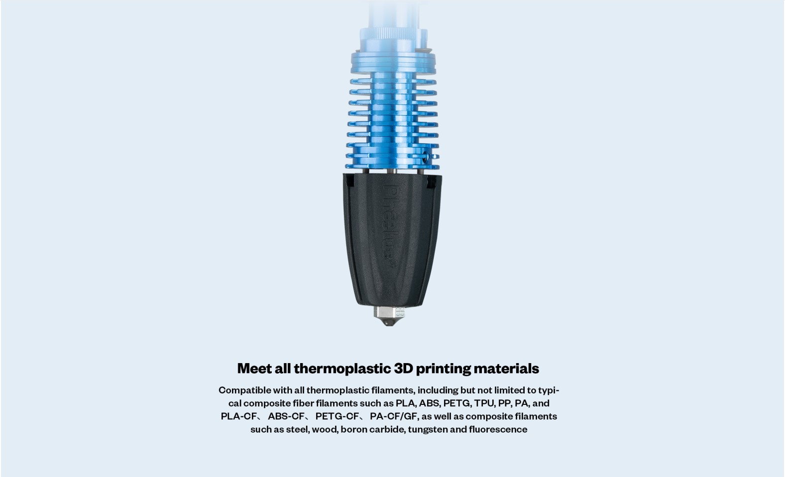 Phaetus Rapido Hotend UHF Printing Flow up to 75mm³/s for DDB Extruder Ender3 V2 CR10 V3 115W