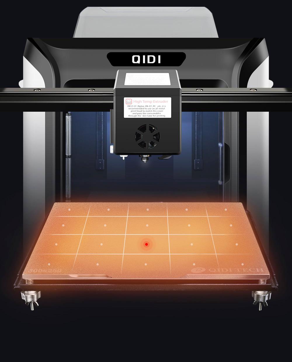 QIDI TECH X-CF Pro Industrial Grade 3D Printer, Specially Developed for Printing Carbon Fiber&Nylon, Auto Levelling