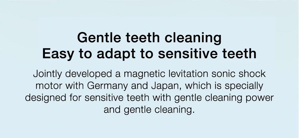 SOOCAS D2 Sonic Electric Toothbrush UVC Disinfect IPX7 Waterproof USB Rechargeable with 3 Brushing Mode - White