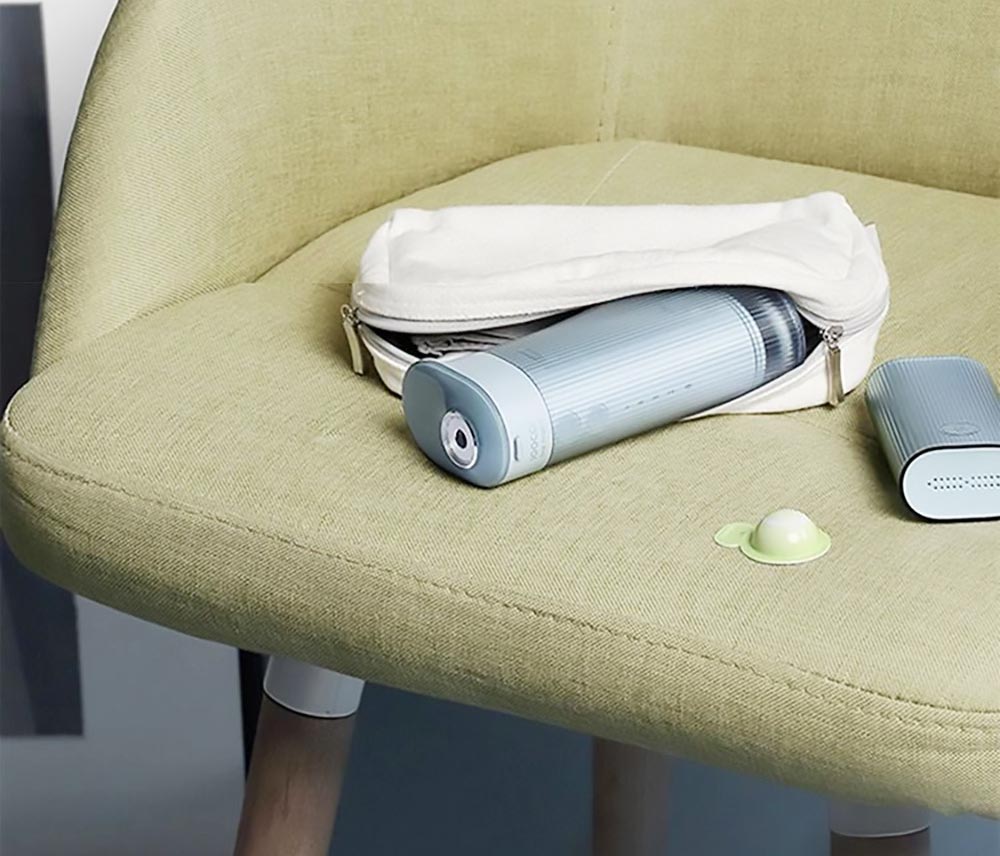 SOOCAS W1 Portable Pull-Out Oral Irrigator 4 Frequency Conversion Modes IPX7 Waterproof Intelligent Power-off