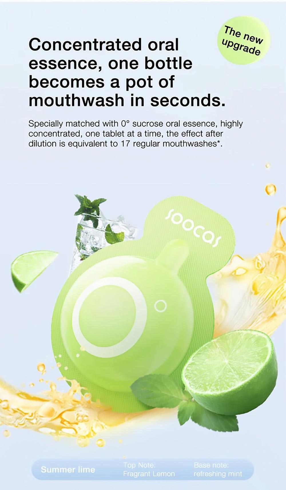 SOOCAS W1 Portable Pull-Out Oral Irrigator 4 Frequency Conversion Modes IPX7 Waterproof Intelligent Power-off