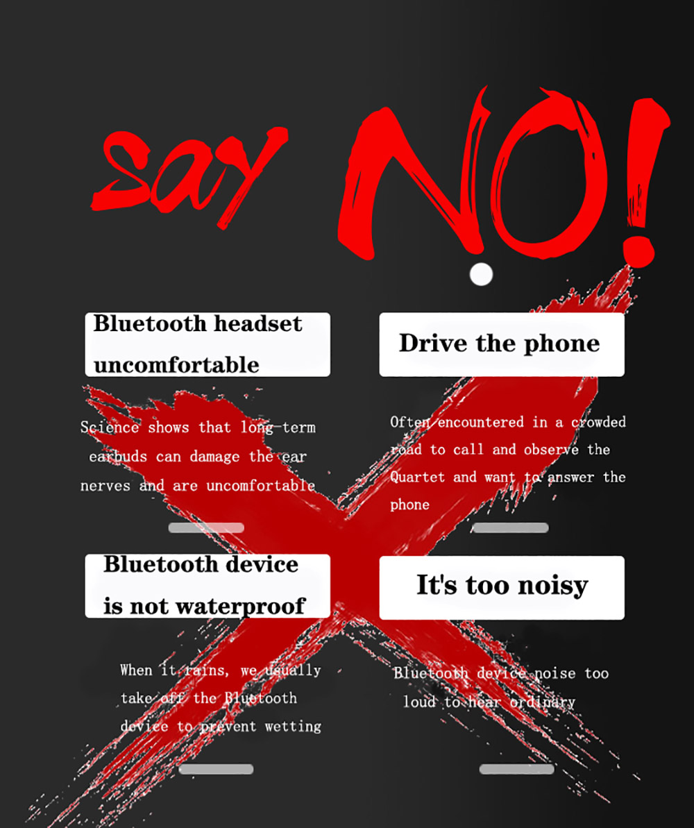 Smart Bluetooth Sunglasses TWS Audio Eyewear Music & Hands Free Calling Sunglasses BT5.0 - Black