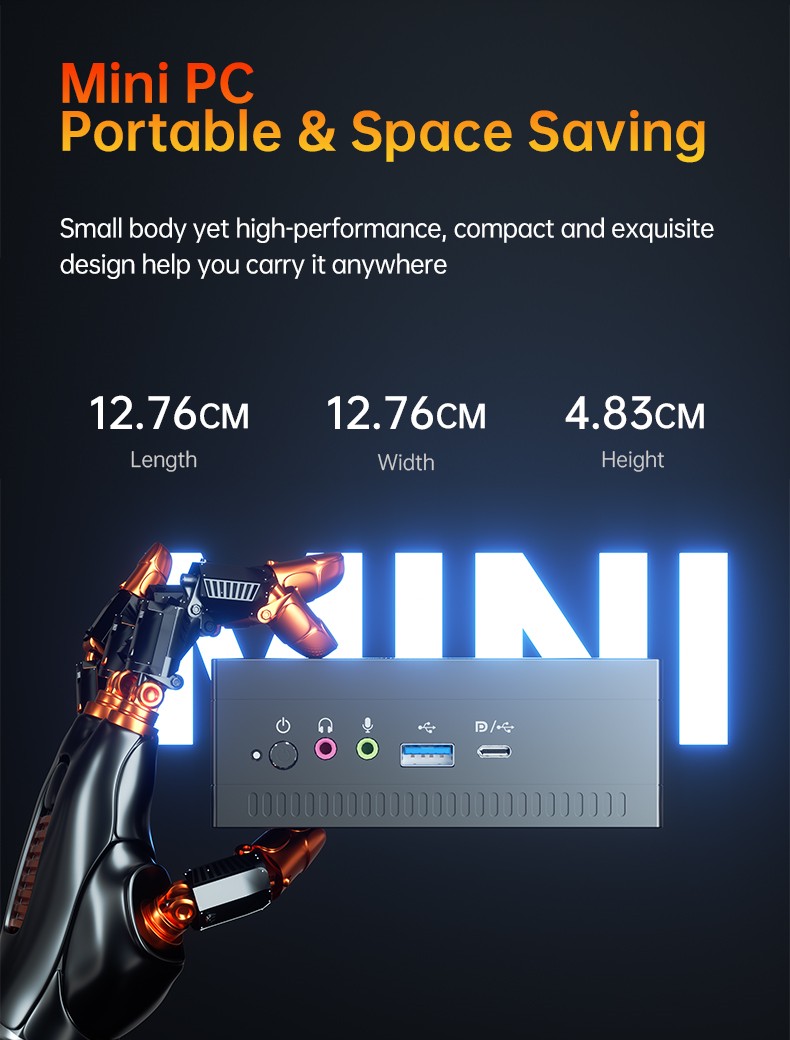 T-bao MN37 AMD R7 3750H 4 Cores 8 Thread, Windows 10 Mini PC 16GB DDR4 RAM 1TB ROM Support HD Display, 5 USB Ports 17 T-bao MN37 AMD R7 3750H 4 Cores 8 Thread, Windows 10 Mini PC 16GB DDR4 RAM 1TB ROM Support HD Display, 5 USB Ports