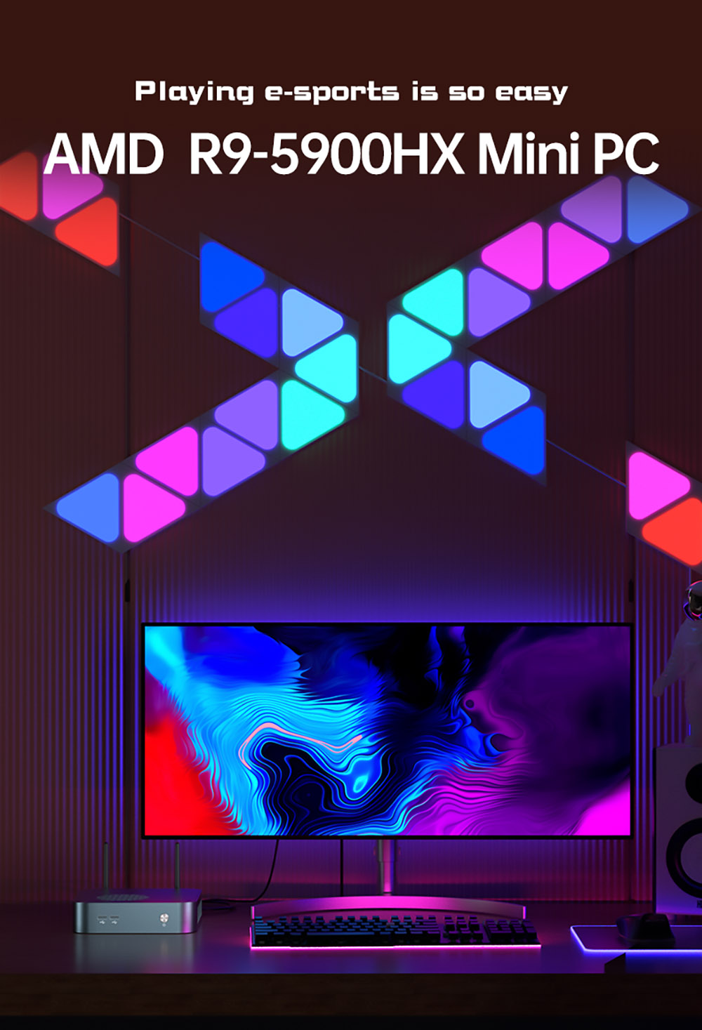 T-bao MN59H AMD Ryzen™ 9 5900HX 8 Cores 16 Threads 16GB RAM 512GB ROMDDR4-3200 Windows 10 Mini PC RJ45 Up To 1000M 14 T-bao MN59H AMD Ryzen™ 9 5900HX 8 Cores 16 Threads 16GB RAM 512GB ROMDDR4-3200 Windows 10 Mini PC RJ45 Up to 1000M