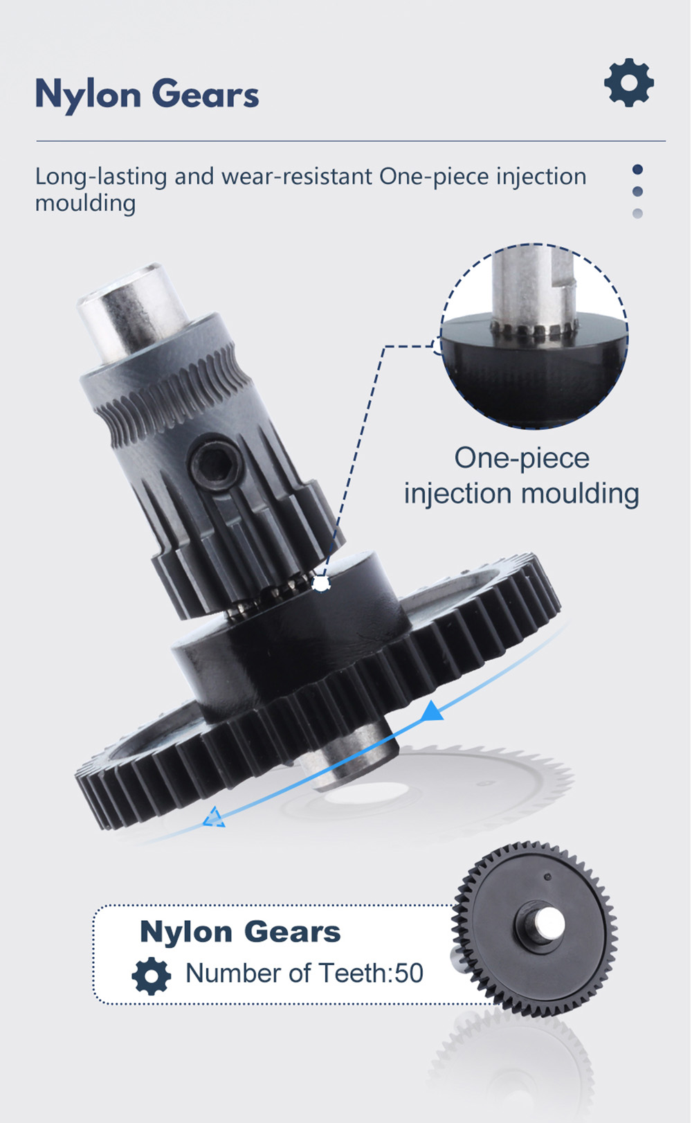 Trianglelab RNC Nano Coated Gear DDB Extruder V2.1 Bowden Extruder Dual Drive Extruder For 3D Printer Ender3 CR10 TEVO 13 Trianglelab RNC Nano Coated Gear DDB Extruder V2.1 Bowden Extruder Dual Drive Extruder For 3D Printer Ender3 CR10 TEVO