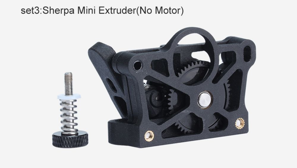 Trianglelab Sherpa MINI Extruder SLS PA12 print part Light Weight DDB Extruder Compatible Ender3 CR10 CR6 3D Printer