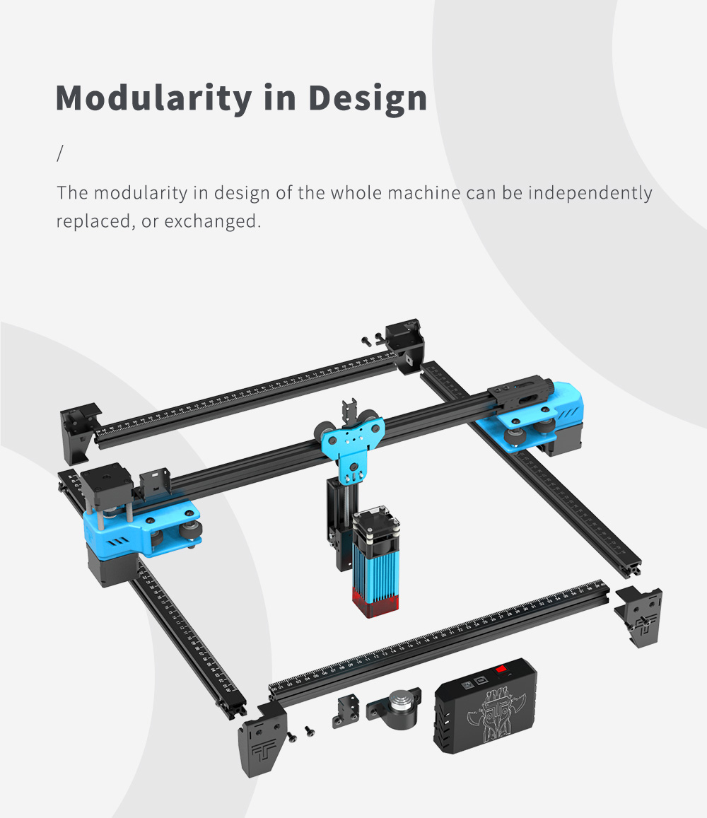 Two Trees TTS 20W Laser Engraver Cutter Metal CNC Laser Engraver Machine Engraving Area 300x300mm