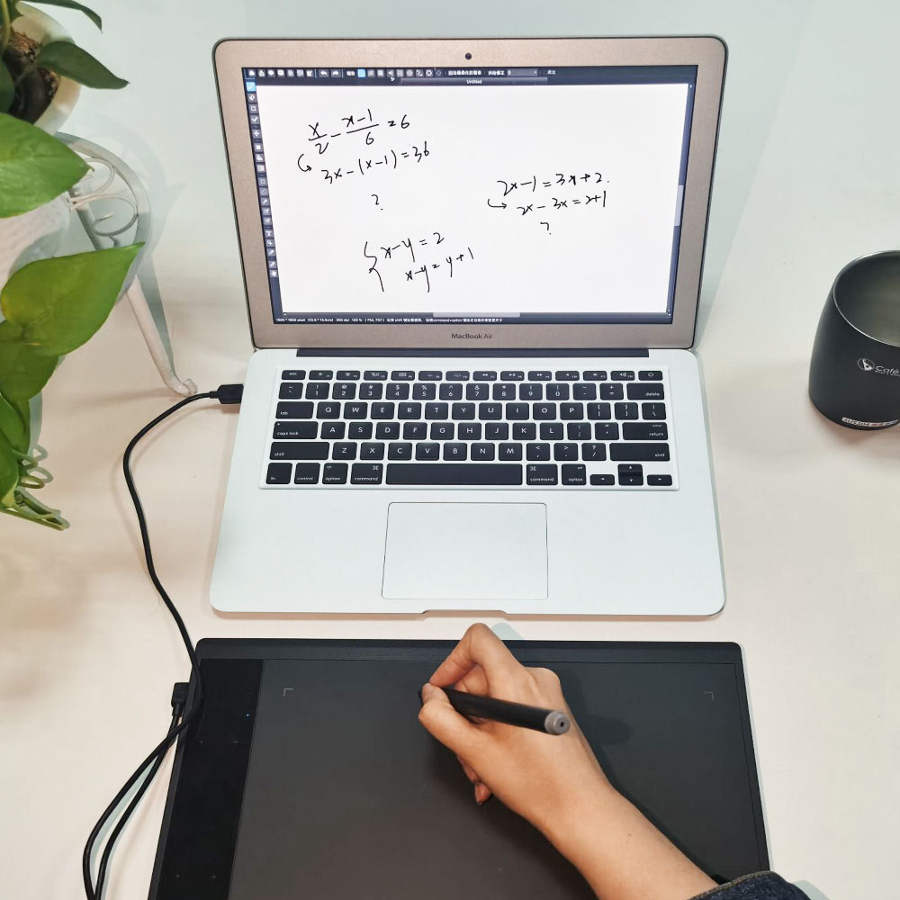 VEIKK A30 Touch Graphic Tablet 10x6'' Active Area 8192 Level Support Windows Android Mac Linux