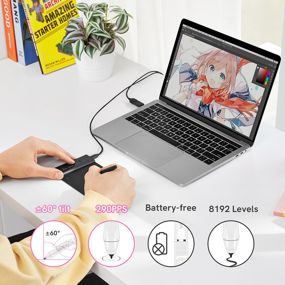 VEIKK VK430 Pen Tablet 4x3'' Active Area